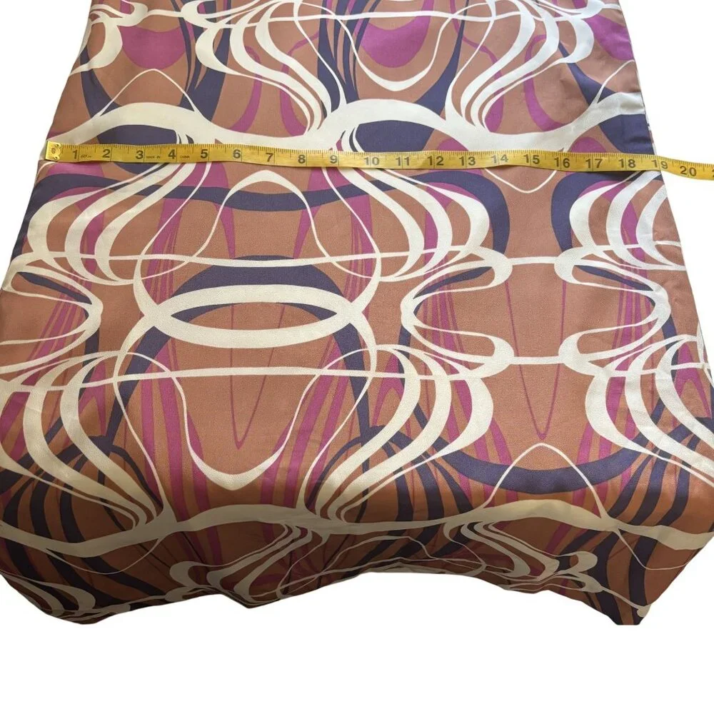 Banana Republic Womens Sleeveless Multicolor Swirl Print Dress Size 6 - Picture 10 of 11